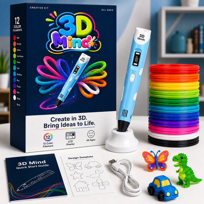 MindSpark™ 3D Printing Pen Set