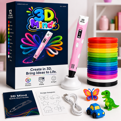 MindSpark™ 3D Printing Pen Set