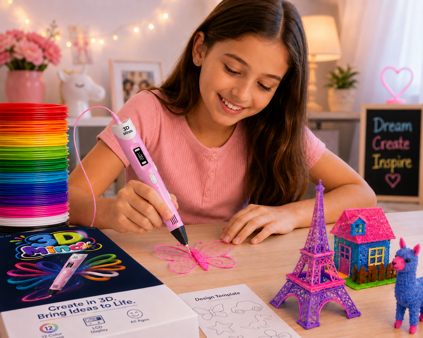 MindSpark™ 3D Printing Pen Set